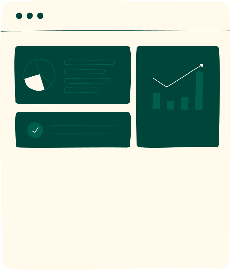Illustratie van het illo-platform met contractanalyse en kosteninzichten